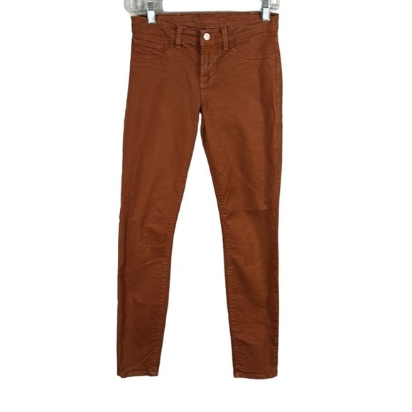 J Brand Skinny Leg Jeans In Terra Cotta Size 26 - Picture 9 of 10
